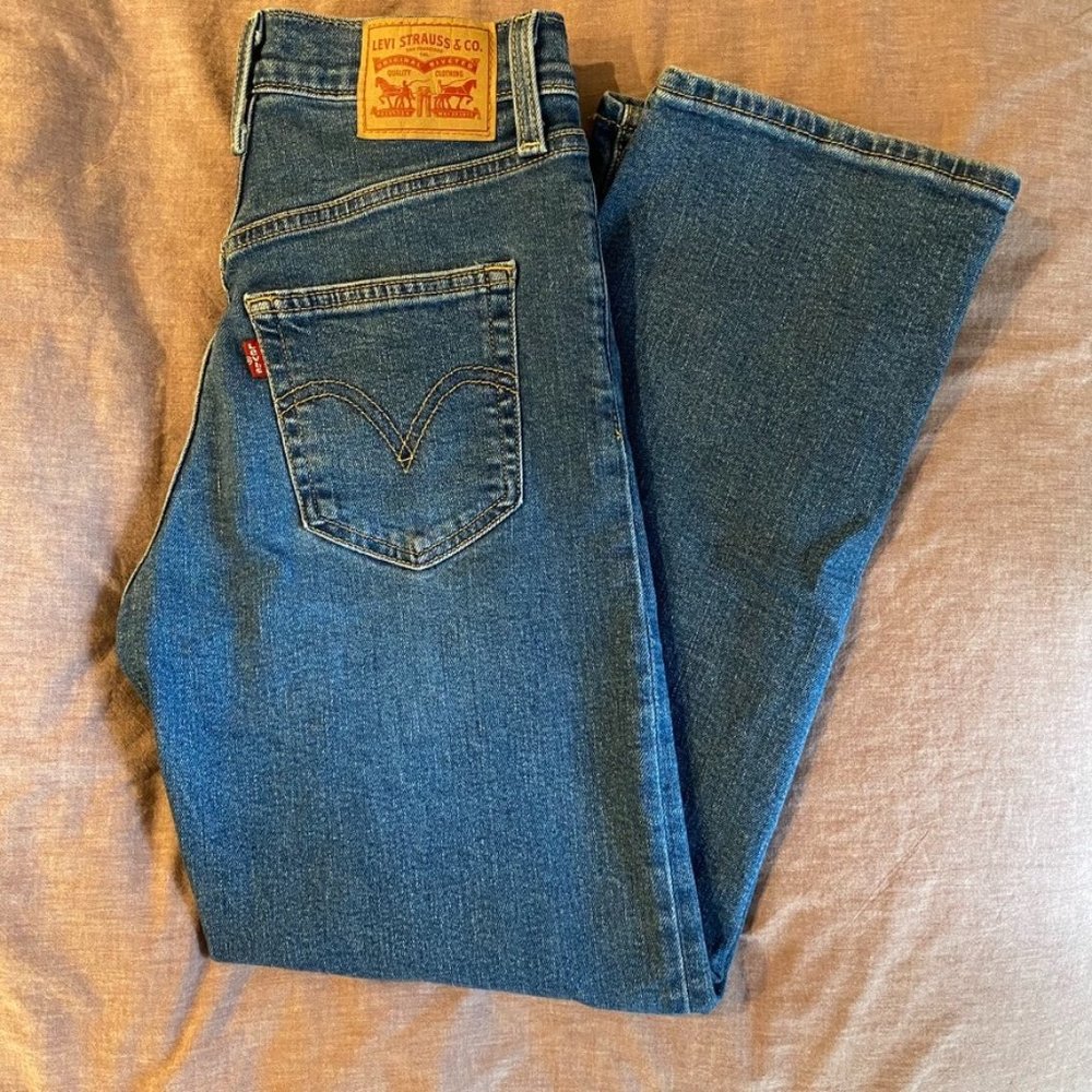 Levi's Ribcage Straight Ankle Denim Jeans
